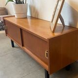 Enfilade / meuble télé vintage en chêne