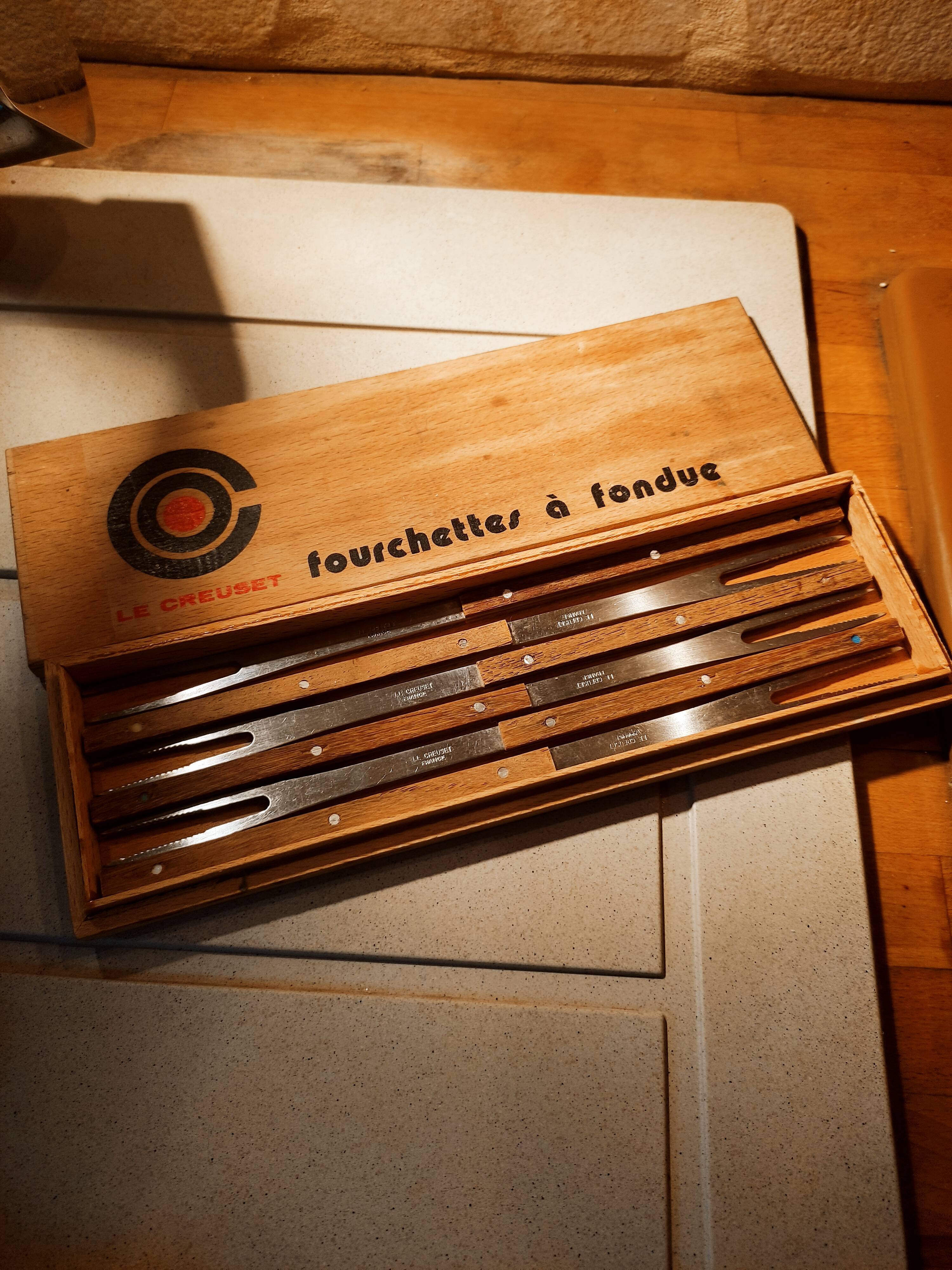 Fondue forks le Creuset
