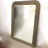 Golden trumeau mirror 137 X 103 cm