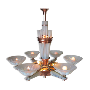 Lustre art deco d'occasion