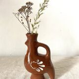 Ceramic bird soliflore vase