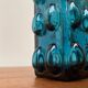 Bubble glass vase from the mid-century Scandinavian space age by Wilhelm Braun-Feldweg for Hirschberg, 1960s.
