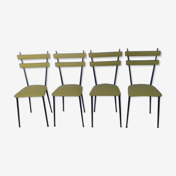 suite de 4 chaises design Colette Gueden