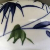 Théière en porcelaine asiatique ancienne signée et numérotée