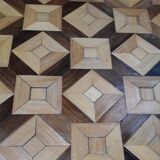1940s marquetry nesting tables
