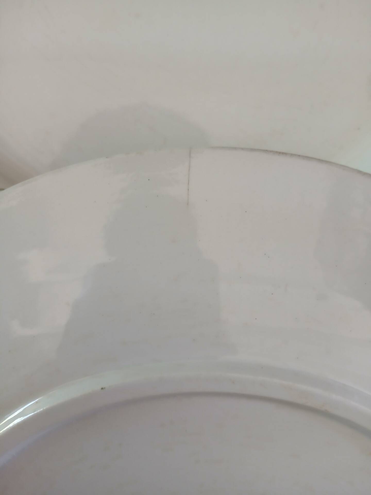 6 antique flat plates U&C Sarreguemines