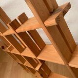 Light wood wall shelf