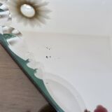 Large bevelled octagonal mirror to be placed, 1940s.