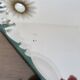 Large bevelled octagonal mirror to be placed, 1940s.