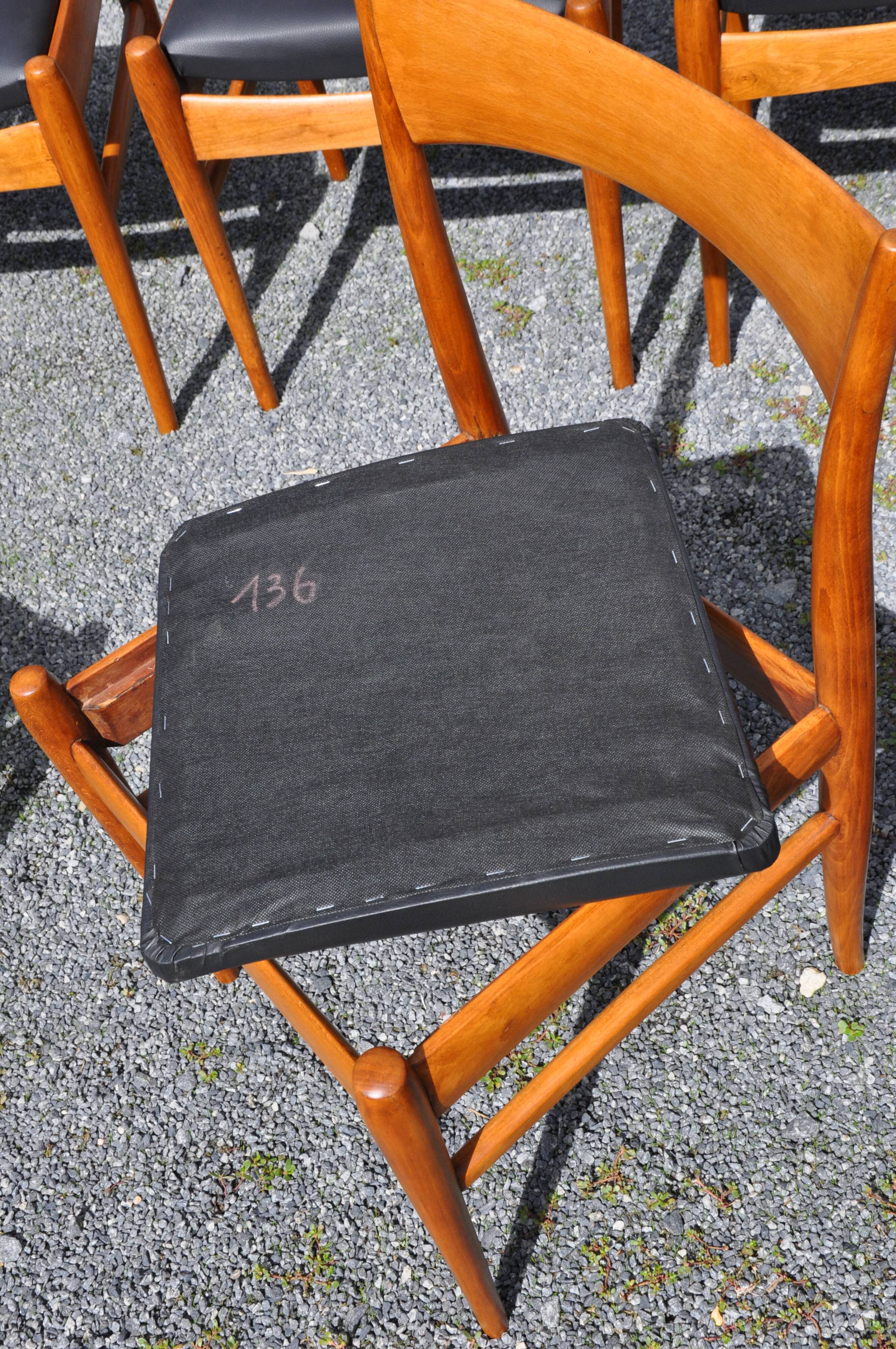 8 Scandinavian-style chairs