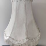 Chiseled bronze foot lamp