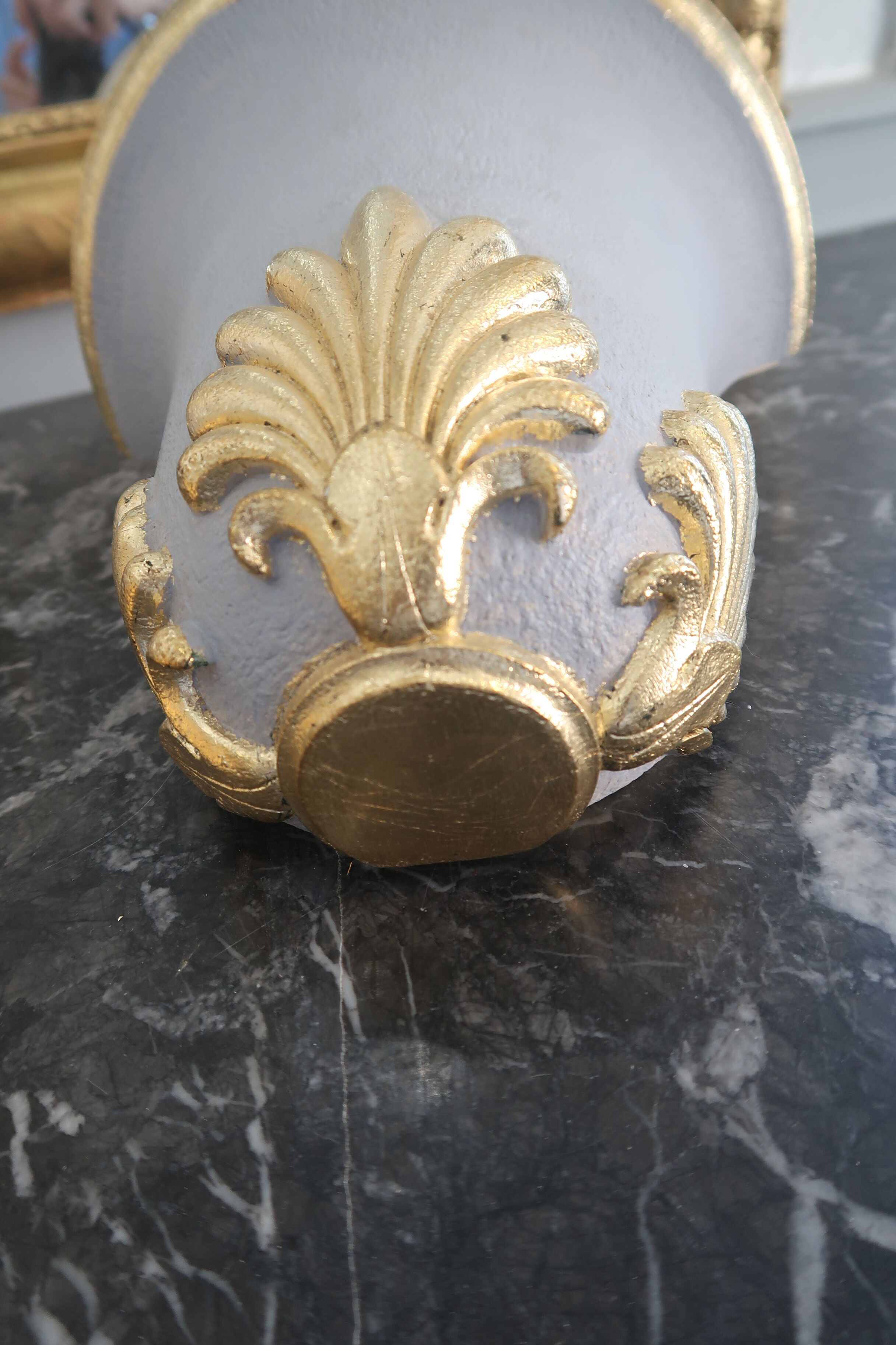 Pair of empire style wall lamps