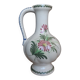Earthenware vase with floral decoration, Saint-Clément style