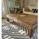Solid wood coffee table