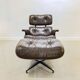 Brown Lounge Chair by Charles & Ray Eames - Herman Miller - Vintage 1970