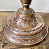 Bougeoir ancien en cuivre