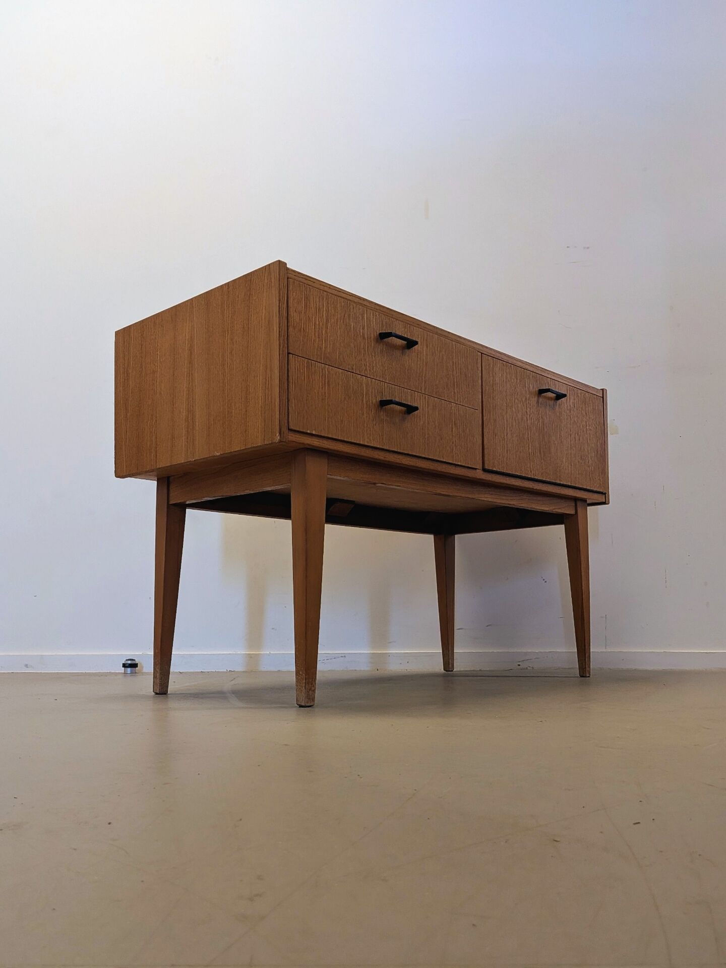 Vintage Scandinavian wooden sideboard / TV hi-fi unit