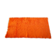 Tapis moumoute orange vintage des années 70