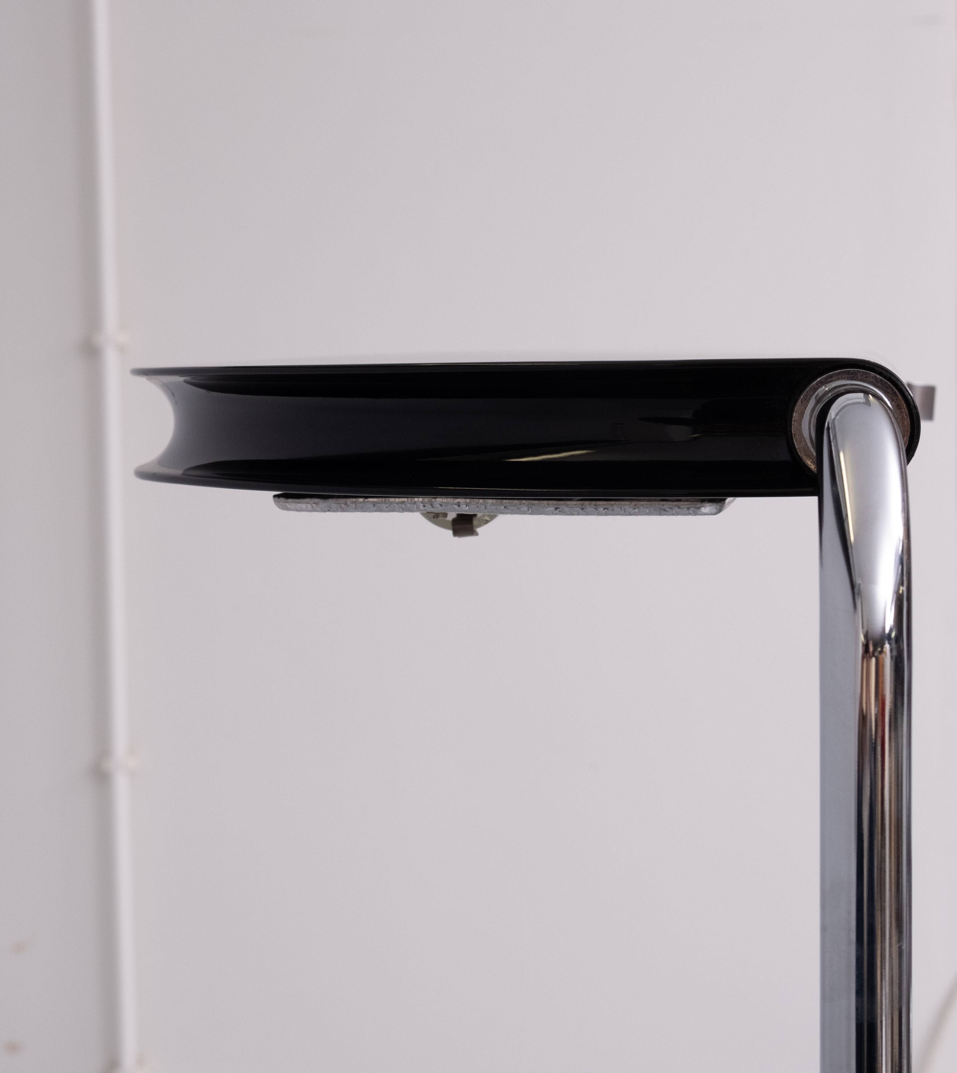 ‘Mezzaluna’ Floor Lamp door Bruno Gecchelin voor Skipper 1970s Italy