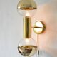 Set of Motoko Ishii wall lamps for Staff