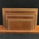 Leather letter holder