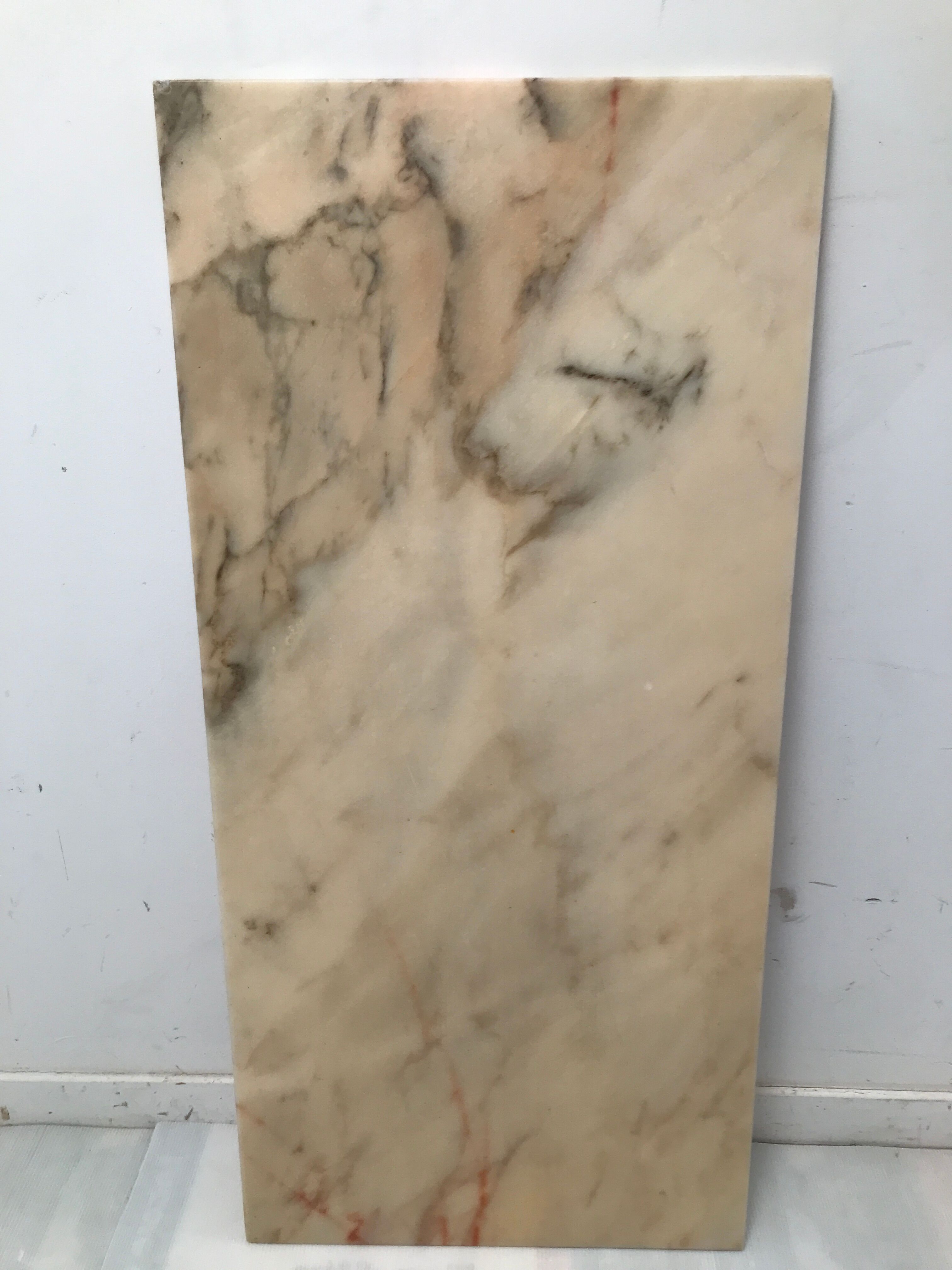 Coffee table in onyx marble 50s-60s