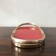 Red and golden tray