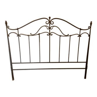 Iron headboard