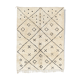 Modern Moroccan carpet white contemporary art 300x370cm