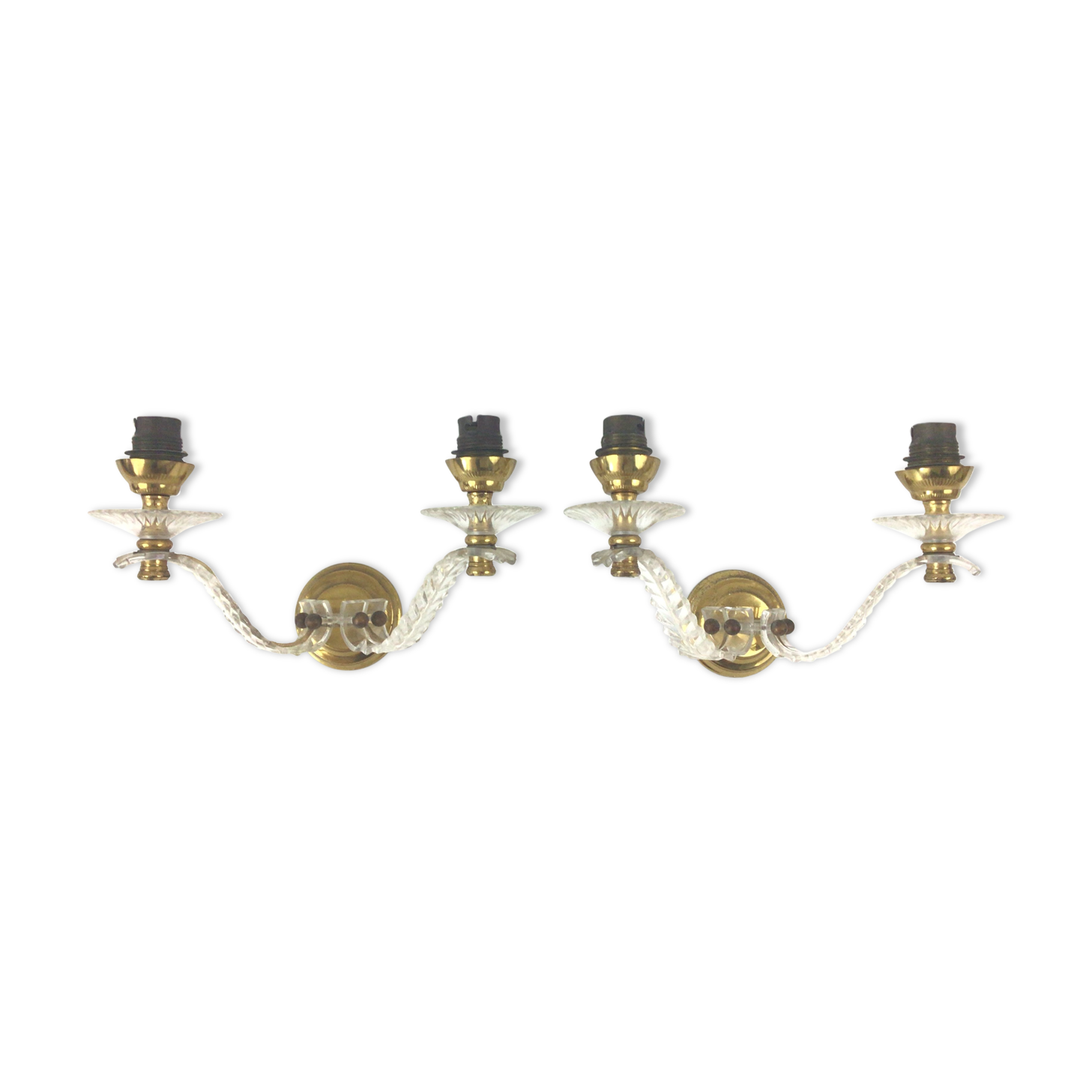 Plastic vintage sconces