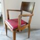 Fauteuil Art Deco en palissandre