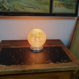 Light earth globe