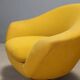 Pair of swivel armchairs by Carl Eric Klote for Overman MFG