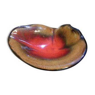 Fruit bowl ceramic dish from Vallauris 60s Vintage