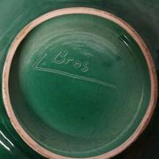 Fruit bowl signed L. Bros Vintage