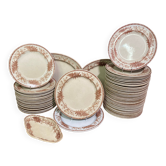 English earthenware table service part JD&S décor Edinburgh