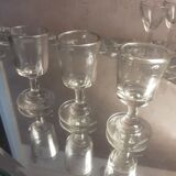Lot old liquor glasses