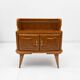 Pair of Mid-Century Modern Italian Ashwood Nightstands, 1950s