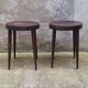 Pair of Baumann bistro stools