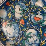 Large painted plate G. Licata Sciacca