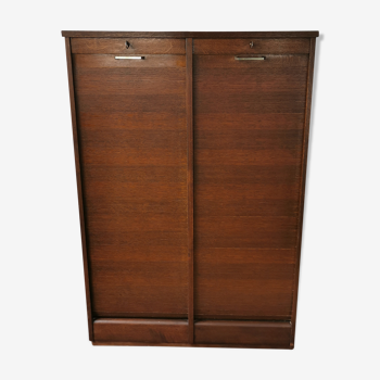 Double old curtain binder