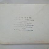 Old school photo 1st b class 1943 bordeaux - paul bert bordeaux school - f.lefebvre