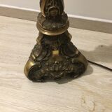 Brass floor lamp