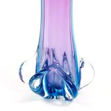 Vase en verre de Murano du milieu du siècle de Fratelli Toso, années 1950