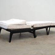 Dormeuse chaise longue / lit de jour par Georges Adrien Tigien