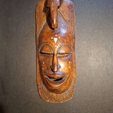 Ashanti tribal mask originating from Ghana.