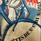 Old poster - popular festivals Portugal -