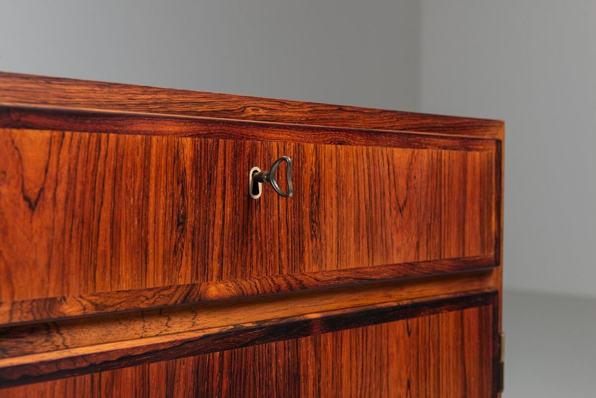 Gunni Omann model 5 sideboard in rosewood Omann Jun Denmark 1960