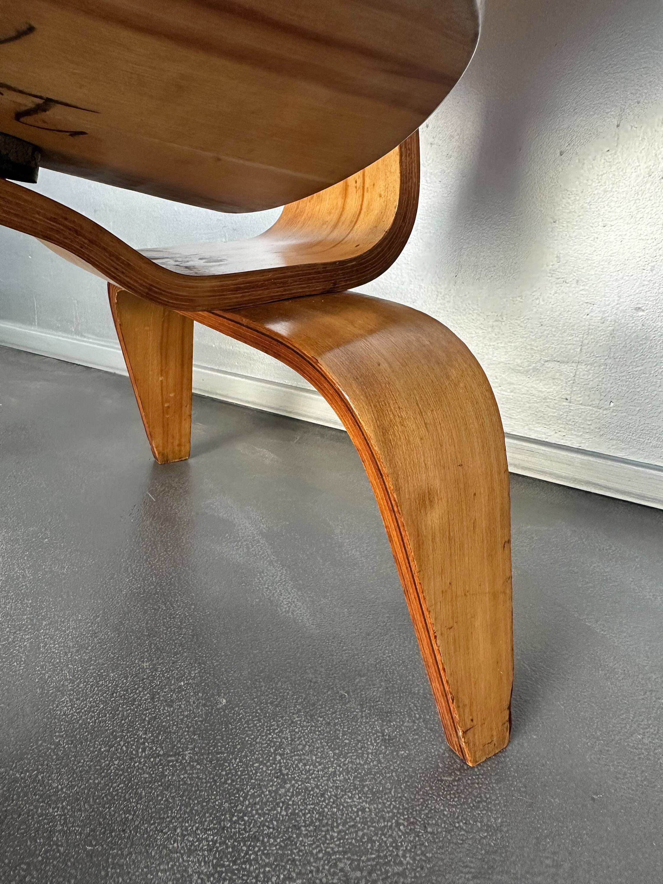 LCW lounge chair by Charles & Ray Eames, Herman Miller / Evans, 1940s