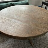 Round table solid oak